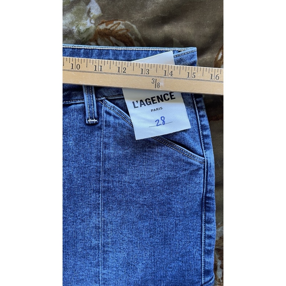 L'agence Womens Patton Cargo Skinny Jeans 28 Zip Ankle Gorpcore Indie Sleeze NWT - Picture 11 of 14